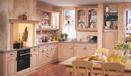 德凡橱柜：厨房也能小清新 法式乡村风橱柜设计