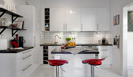 五种不同风格的厨房设计 橱柜设计精致巧妙