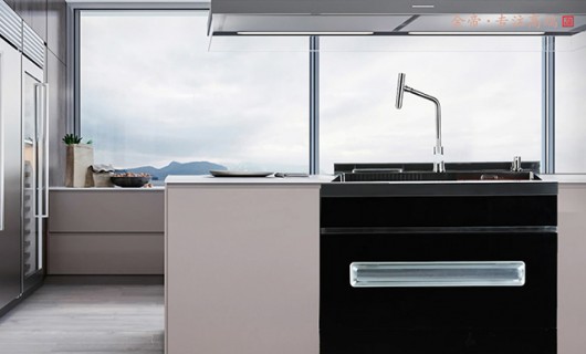 开创集成厨房新时代 金帝碗柜式集成水槽S900L新品上市