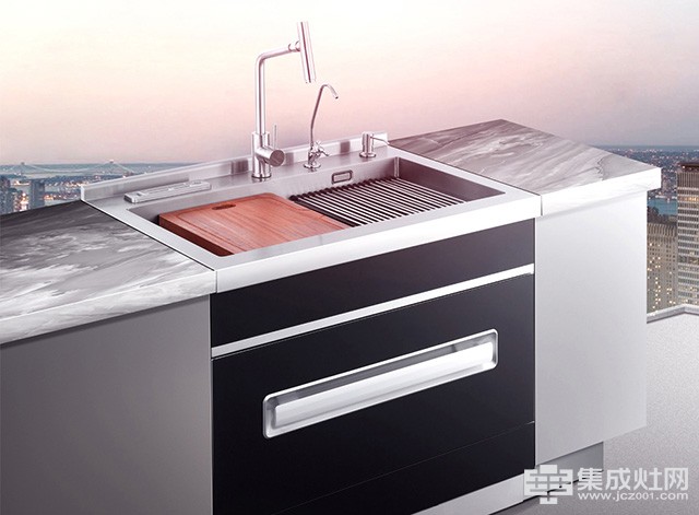 开创集成厨房新时代 金帝碗柜式集成水槽S900L新品上市