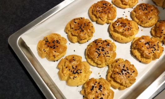 奥田集成灶：吃一口就会上瘾的桃酥饼 制作超级简单