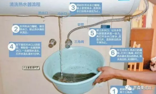 普森集成灶：教你如何清洗热水器